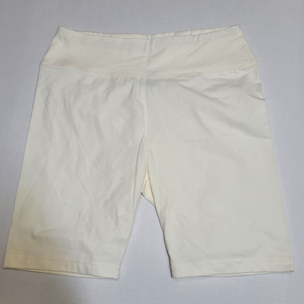 SPIRIT athletic shorts Ecru size Small NWOT